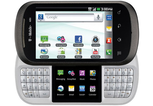 mobilnij telefon lg doubleplay s razdvoennoj klaviaturoj Мобильный телефон LG Doubleplay с раздвоенной клавиатурой