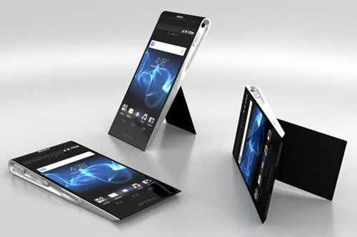 sony sozdala kontseptualnij smartfon v stile firmennogo p Sony сделала концептуальный телефон в стиле фирменного планшета